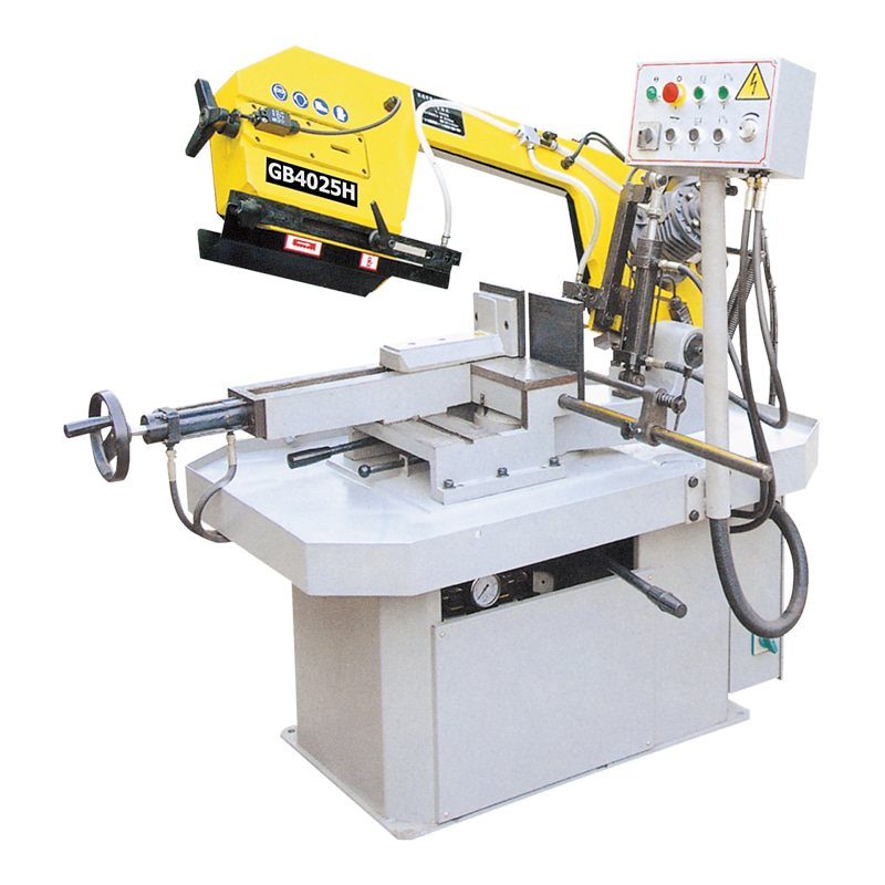 GB4025H 0-45° Manual Angle Cutting Band Metal Sawing Machine