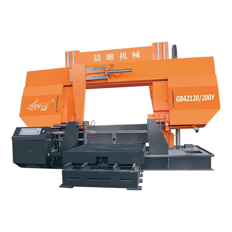 GB42120/200Y Highly Stable Large Material Blanking Gantry Type Band Sawing Machine