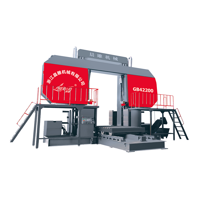 GB42200 Gantry Type Band Pulley Automatic Feeding Metal Sawing Machine