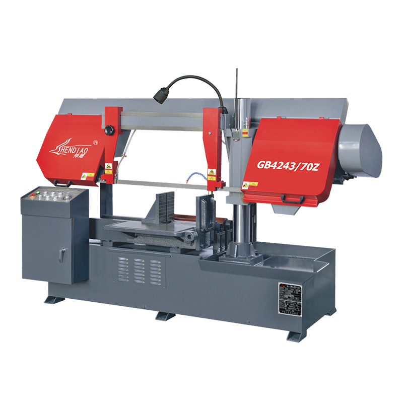 GB4243/70Z Hydraulic Semi-Automatic Metal Double-Cylinder Horizontal Band Sawing Machine