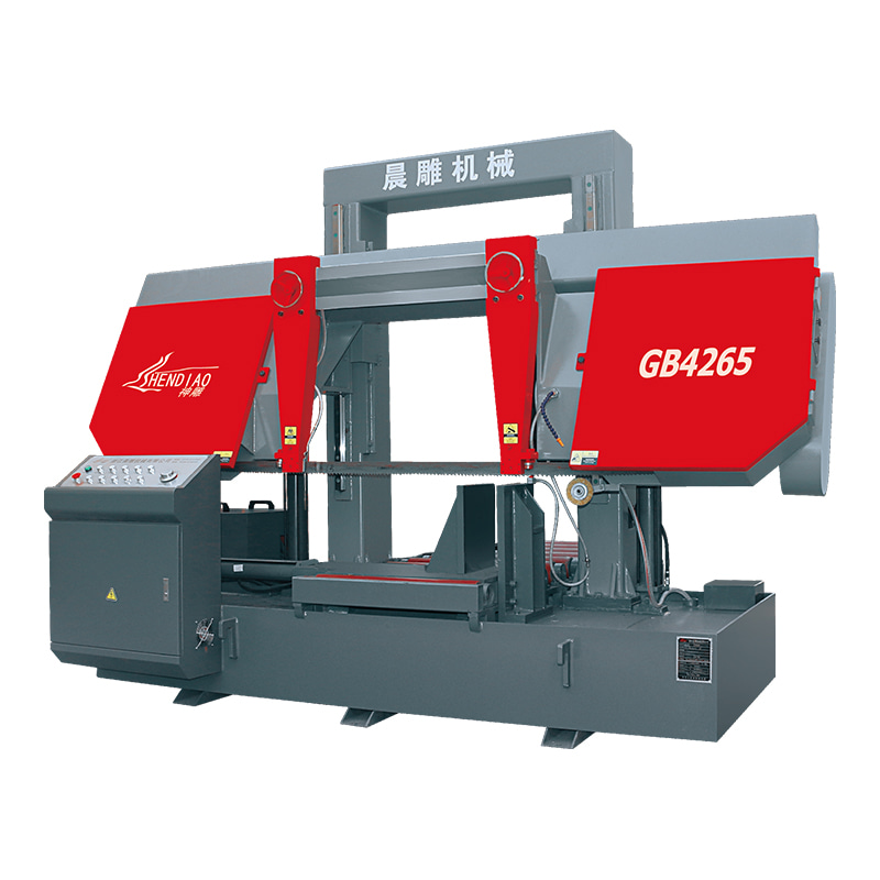 GB4265 Semi-Automatic Gantry Type Band Chain Feeding Metal Sawing Machine