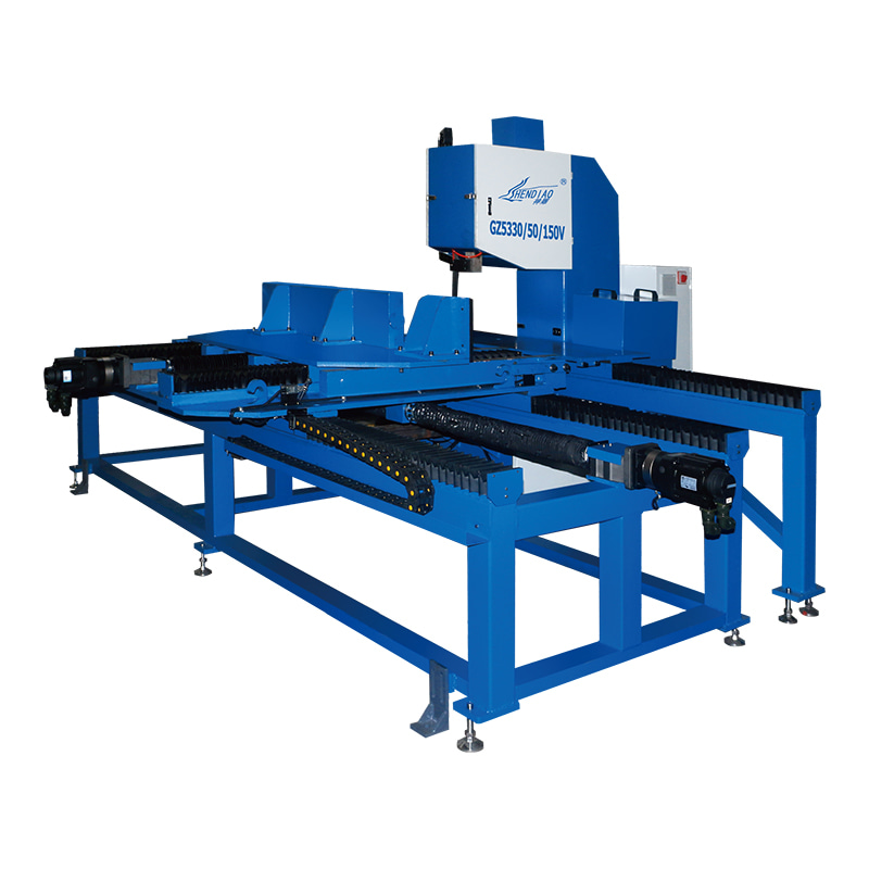 GZ5330/50/150V Fully Automatic Feeding And Variable Frequency Sawing Machine For Graphite Cutting